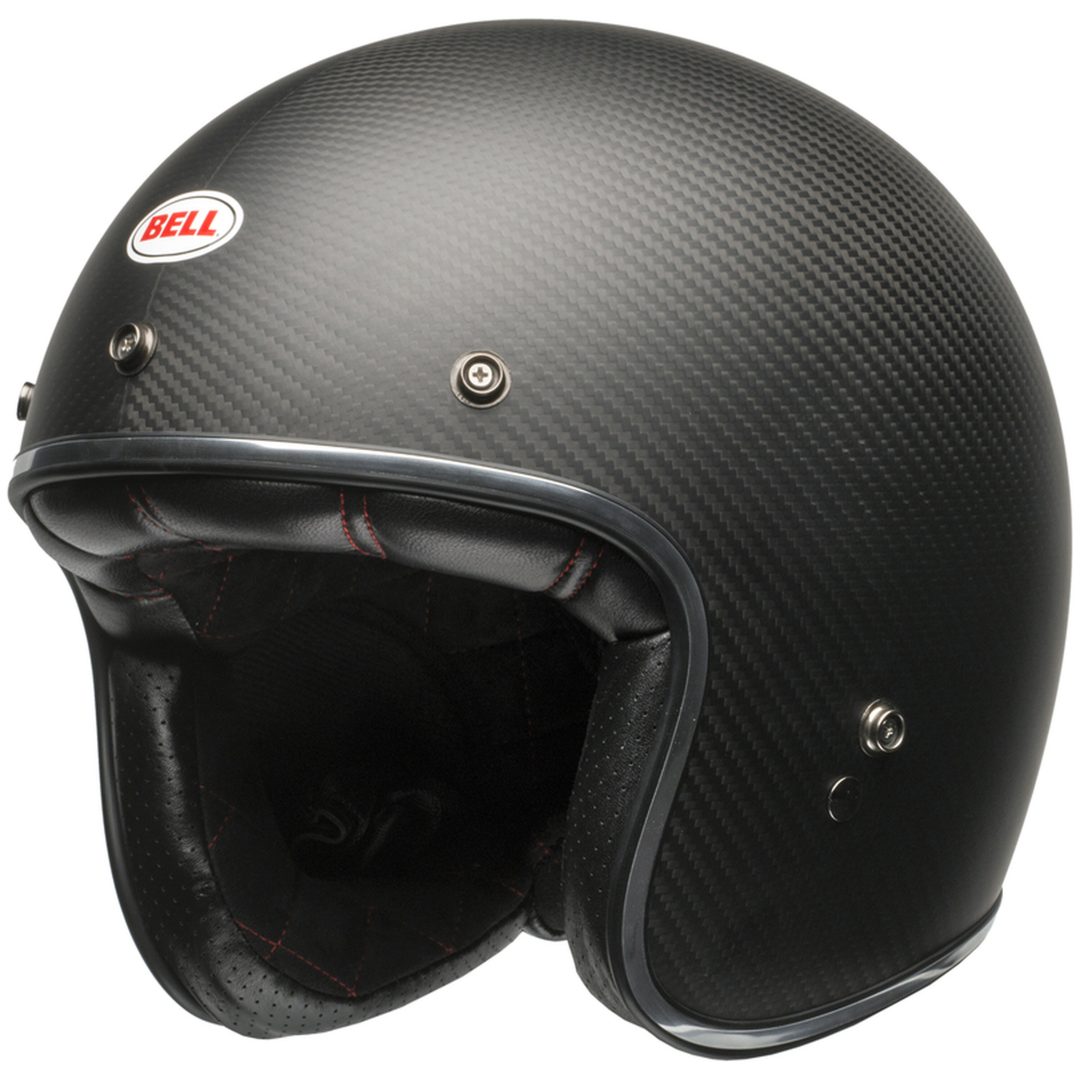 Öppen Hjälm Custom 500 Carbon Matt Svart BELL XS