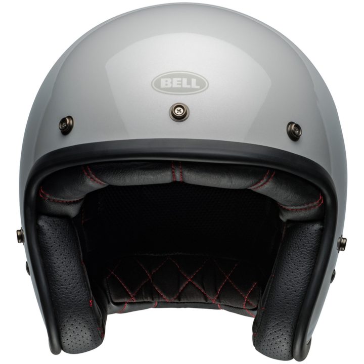 Öppen Hjälm Custom 500 Glans Silver Flake/svart BELL Small – bild 3