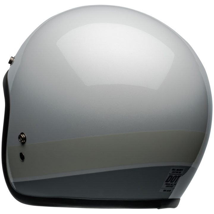 Öppen Hjälm Custom 500 Glans Silver Flake/svart BELL Small – bild 4