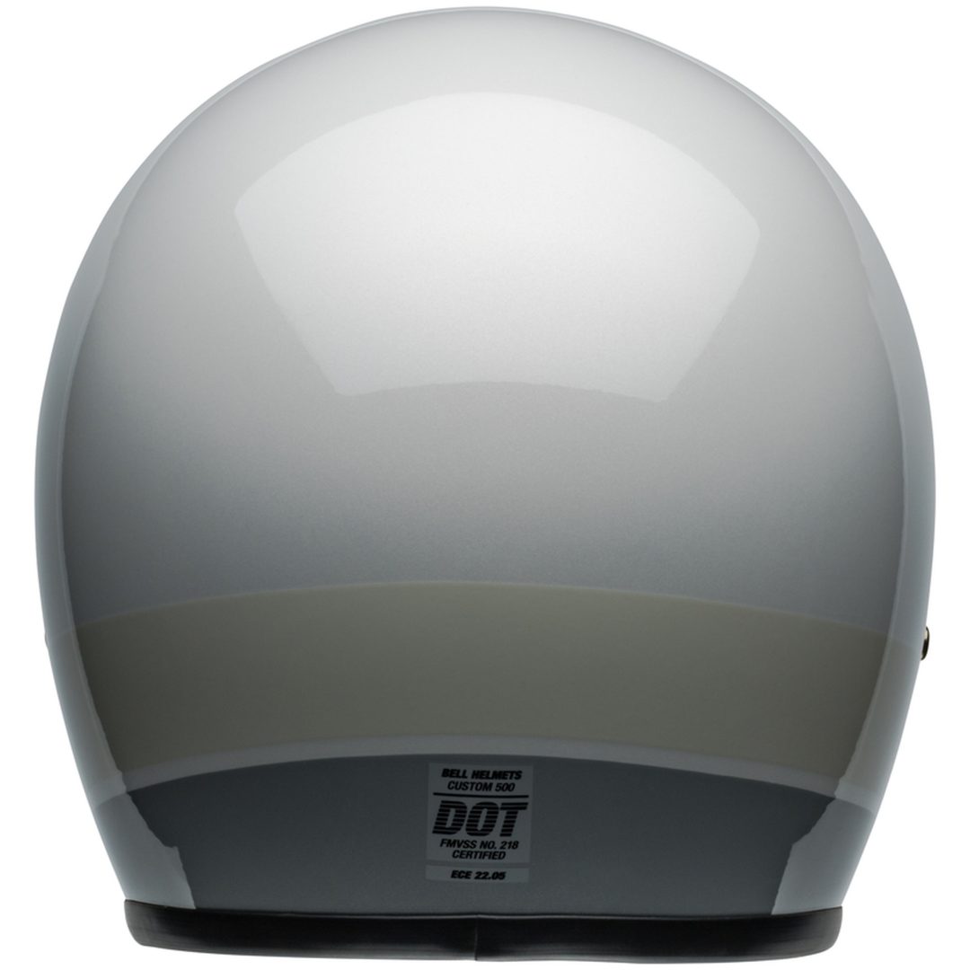 Öppen Hjälm Custom 500 Glans Silver Flake/svart BELL Small – bild 5