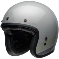 Öppen Hjälm Custom 500 Glans Silver Flake/svart BELL