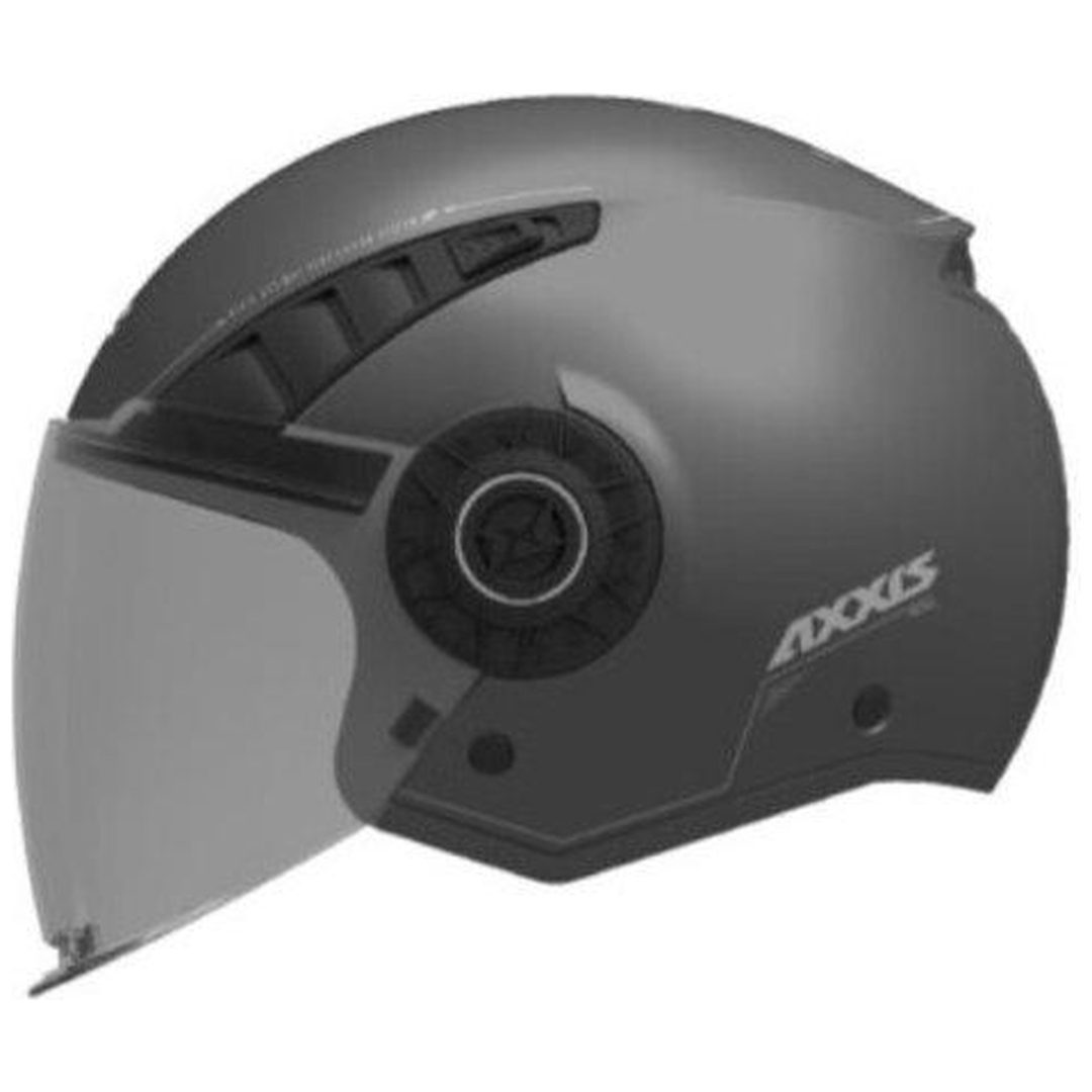 Öppen hjälm Metro Titanium A2 AXXIS XS