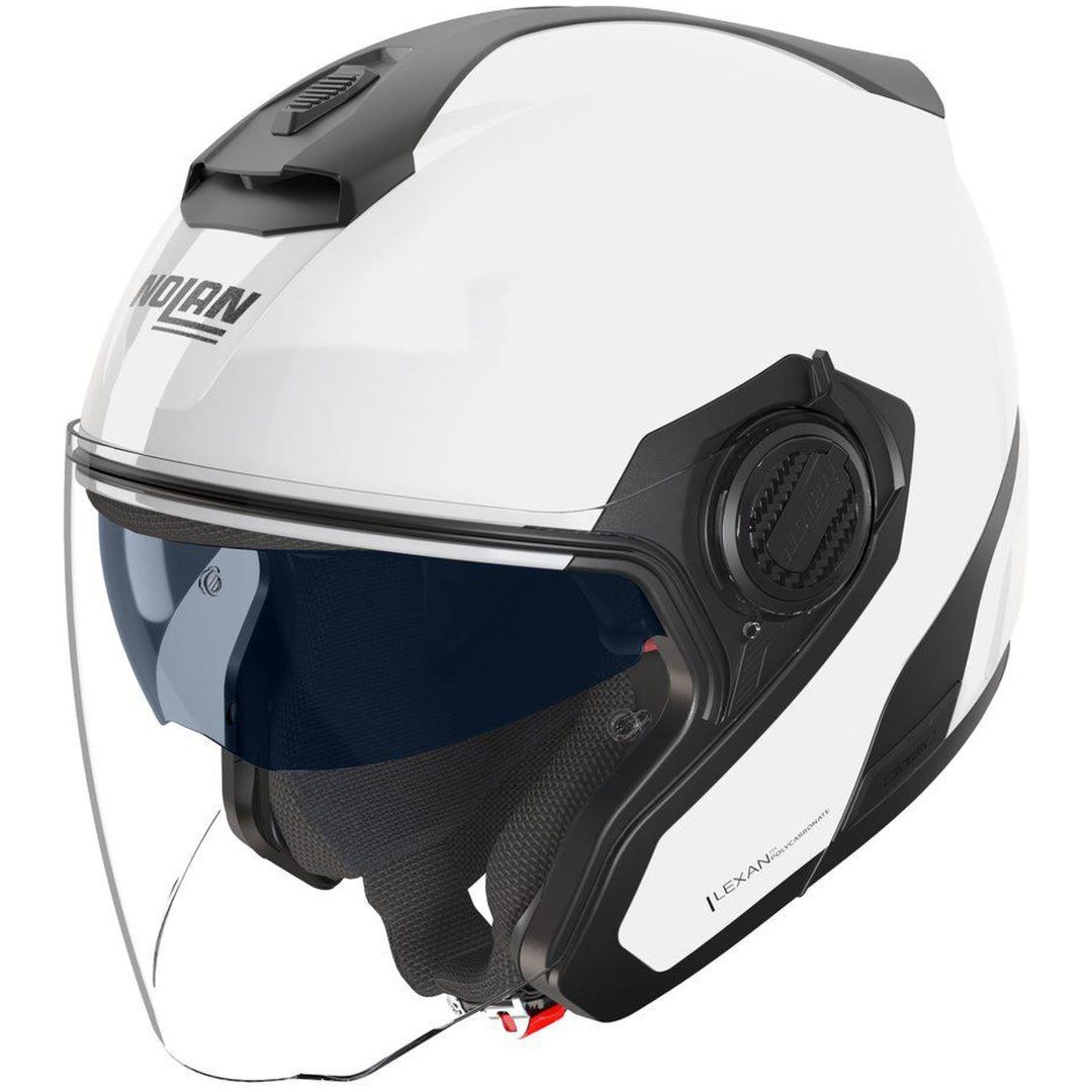 Öppen hjälm N40-5 Classico Vit Metallic NOLAN s