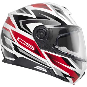 Öppningsbar hjälm C5 Zenith Röd Schuberth