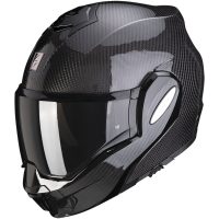 Öppningsbar hjälm EXO-TECH EVO CARBON Svart Scorpion