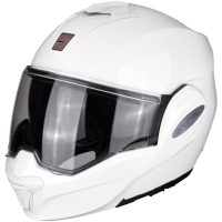 Öppningsbar hjälm EXO-TECH EVO Solid Vit Scorpion