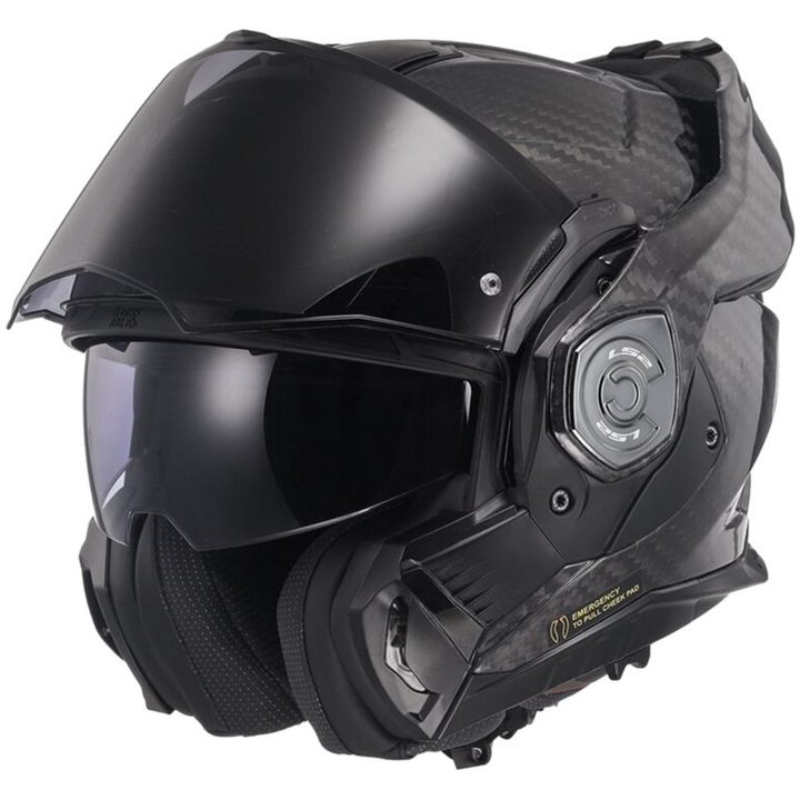 Öppningsbar Hjälm Ff901 Advant X Carbon Svart LS2 3XL – bild 2