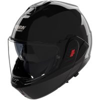 Öppningsbar hjälm N120-1 Classico 301 Svart Blank NOLAN