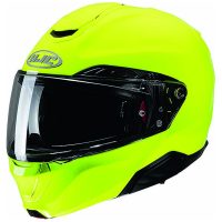 Öppningsbar hjälm RPHA 91 Fluo Grön HJC