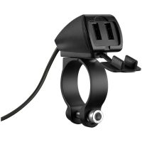 Optiline Trek rainproof double usb charger 3 types of fixing 5400 mA 30W 91812