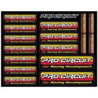 Original Logo Decal Sheet PRO CIRCUIT