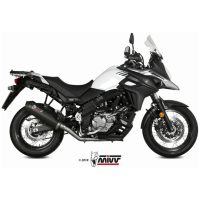 Oval Muffler Carbon/Carbon End Cap Suzuki DL650 V-Strom Mivv