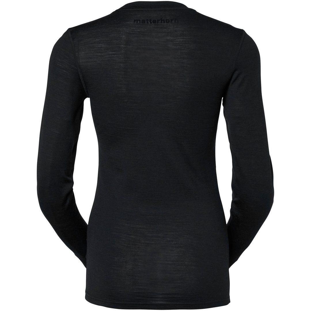 Ovandel Dam Hojac Baselayer Top Svart Matterhorn XS – bild 3