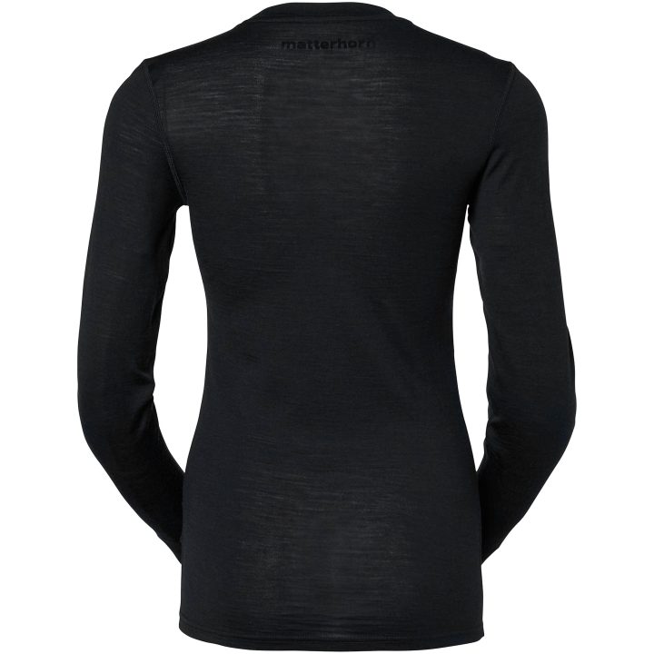 Ovandel Dam Hojac Baselayer Top Svart Matterhorn XS – bild 3