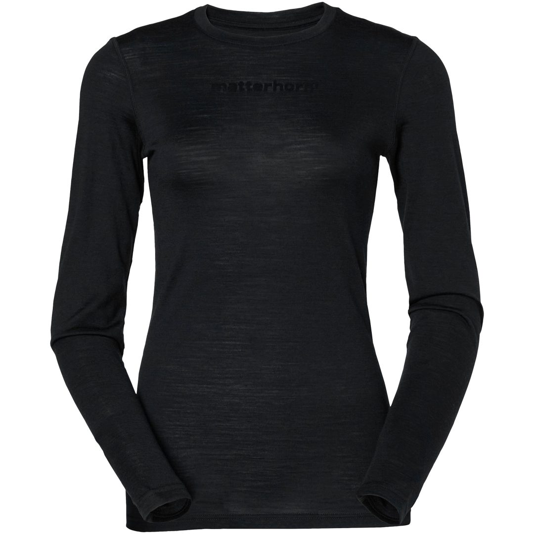 Ovandel Dam Hojac Baselayer Top Svart Matterhorn XS