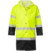 Ovandel Regnrock Varsel Fluorescerande Gul/Svart Top Swede XS – miniatyr 1