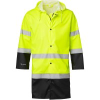 Ovandel Regnrock Varsel Fluorescerande Gul/Svart Top Swede