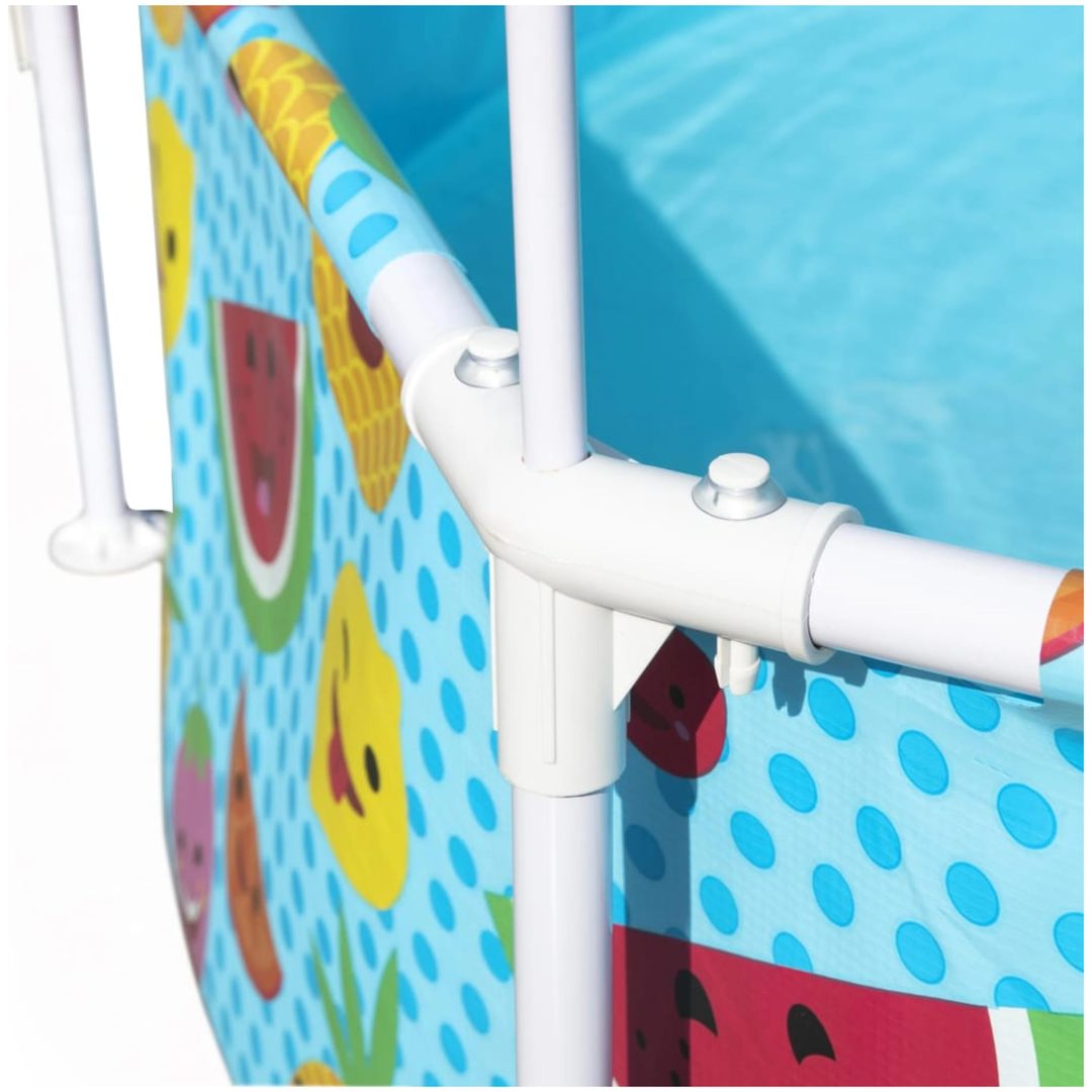 Ovanmarkspool för barn Steel Pro UV Careful 244x51 cm Bestway – bild 4