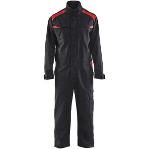 Overall 60541800 Svart / Röd BLÅKLÄDER