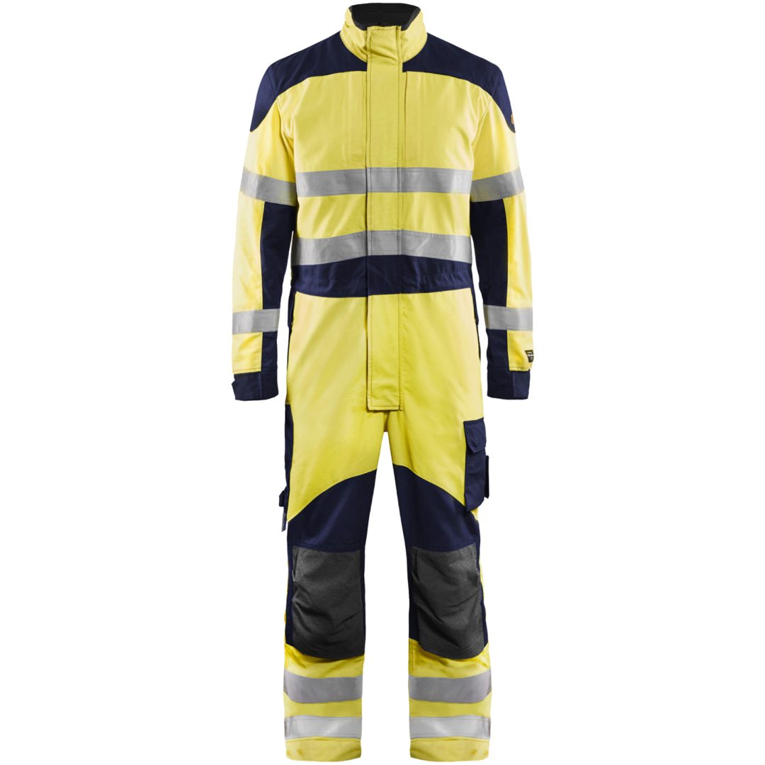 Overall 60891512 Hivisgul / Marin BLÅKLÄDER OVERALL 60891512 GUL/MAR 46