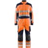 Overall 60891513 Marin / Hivisorange BLÅKLÄDER OVERALL 60891513 ORANGE/MAR 46 – miniatyr 1