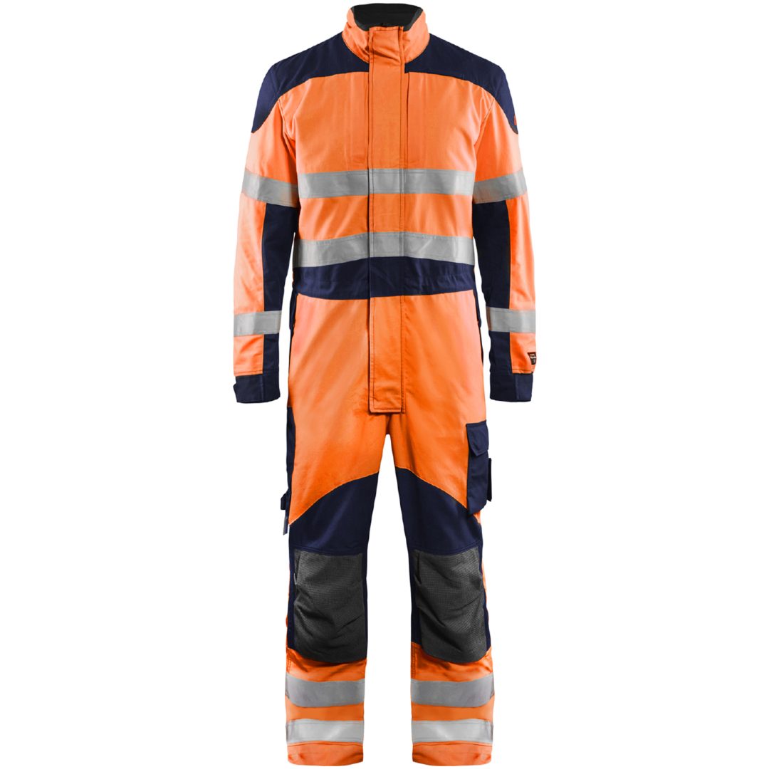 Overall 60891513 Marin / Hivisorange BLÅKLÄDER OVERALL 60891513 ORANGE/MAR 46