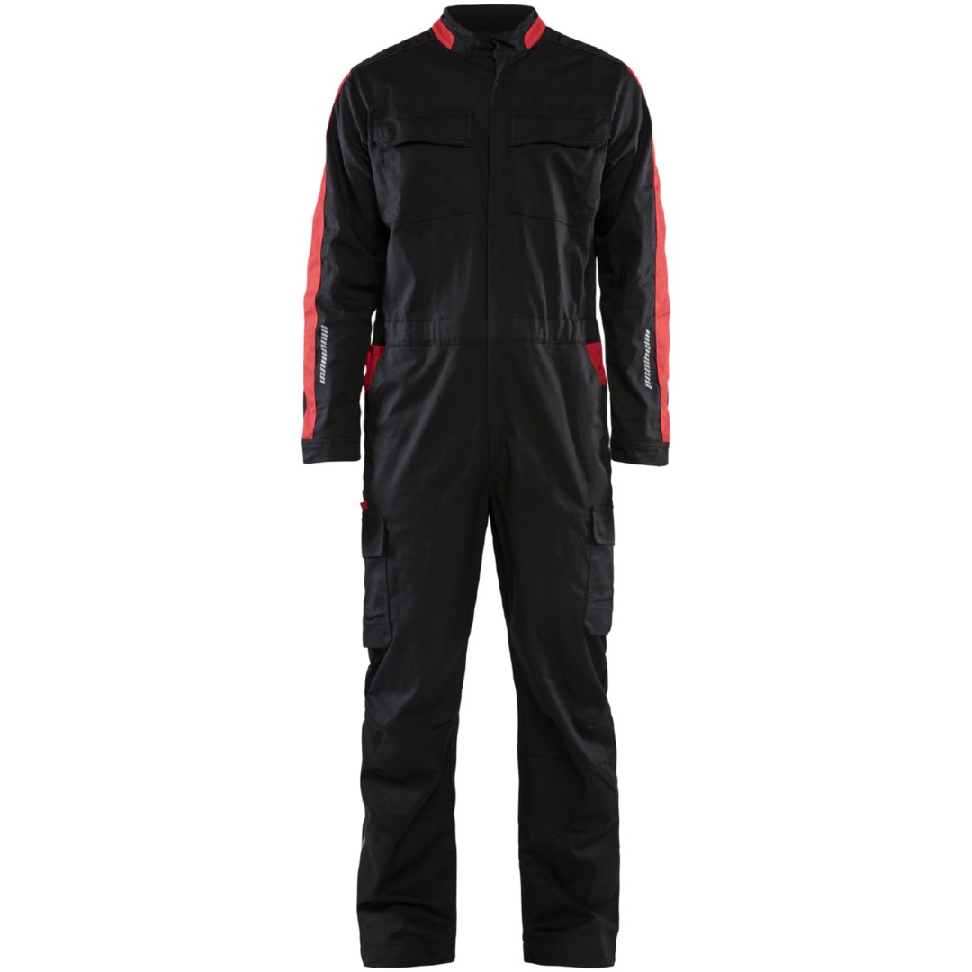 Overall 61441832 Svart / Röd BLÅKLÄDER OVERALL 61441832 SVART/RÖD 44