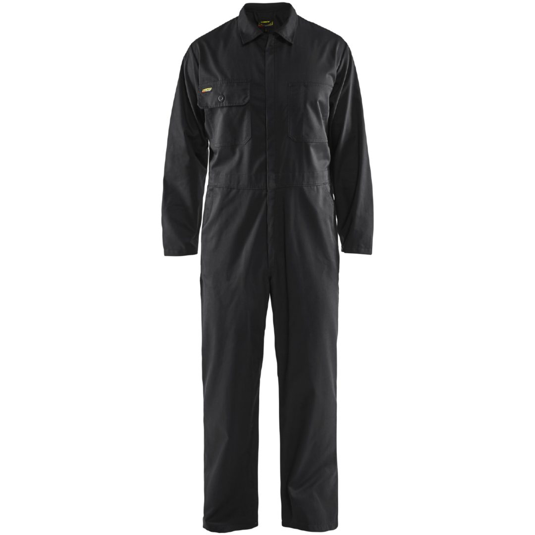 Overall 62701800 Svart BLÅKLÄDER OVERALL 62701800 SVART 44