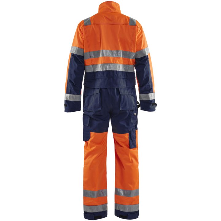 Overall 63731804 Hivisorange / Marin BLÅKLÄDER OVERALL 63731804 ORANGE/MA 46 – bild 2
