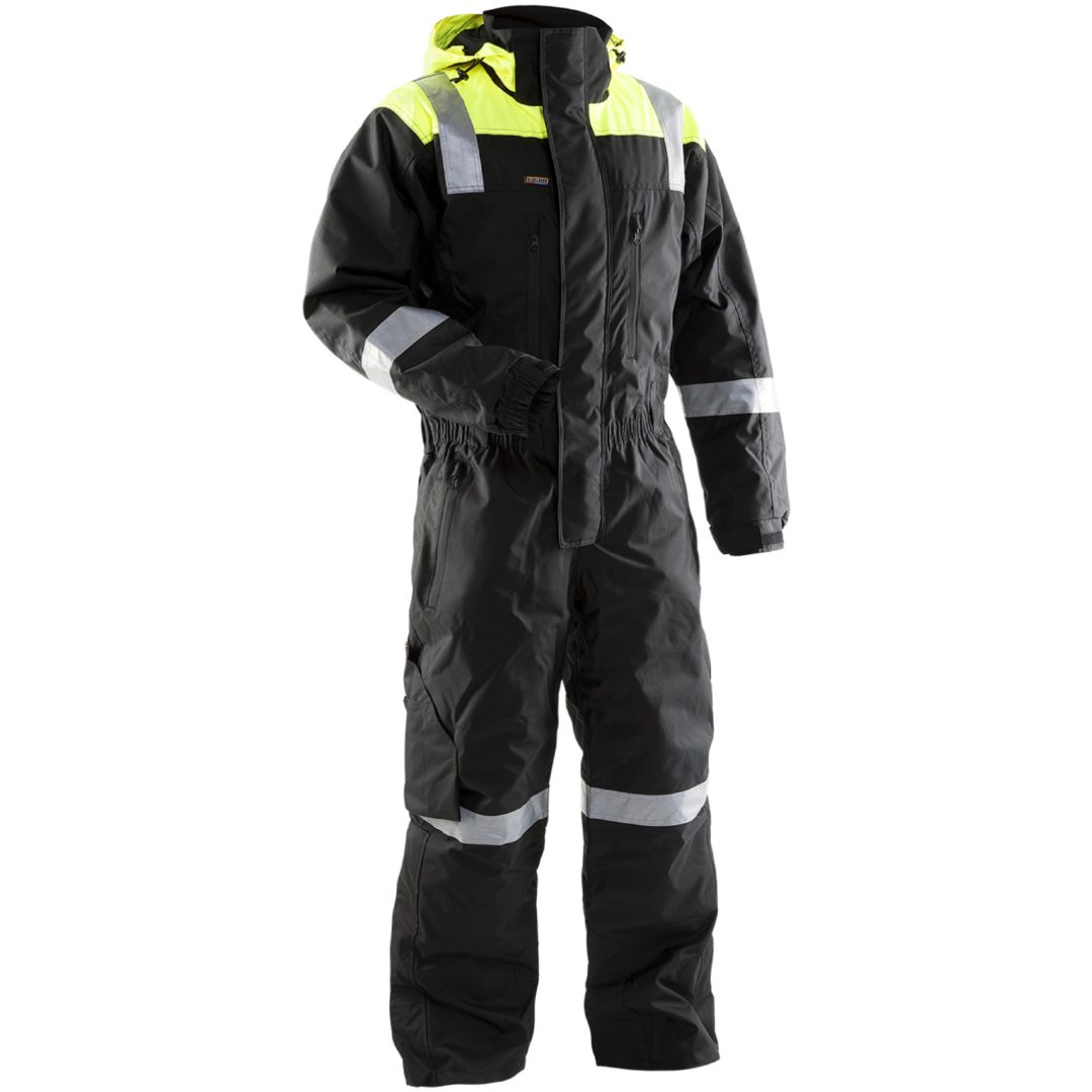 Overall 67871977 Svart / Gul BLÅKLÄDER OVERALL 67871977 SVART/GU D100