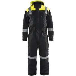 Overall 67871977 Svart / Hivisgul BLÅKLÄDER