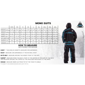 Overall Mono Suit Tiro v2 Jet Black Fodrad Tobe