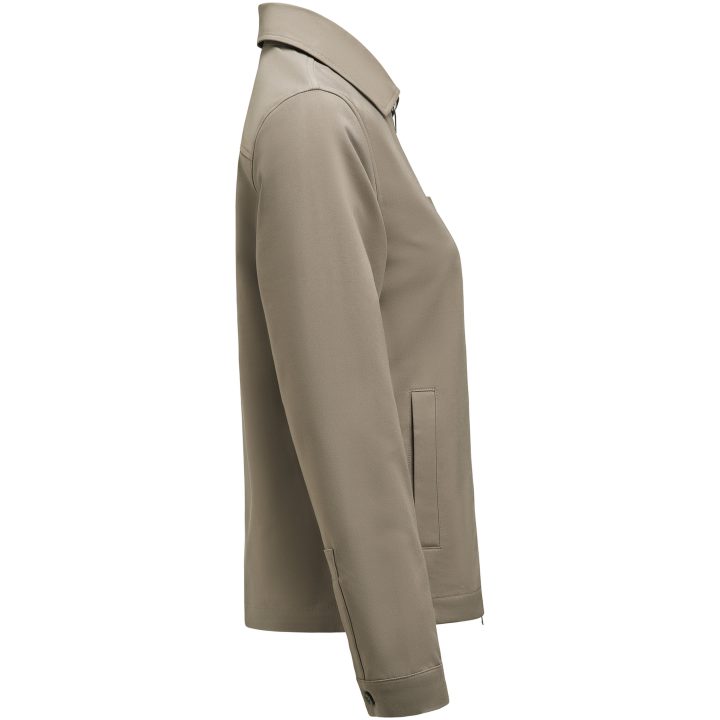 Overshirt Dam Modern Zip Valnöt J.Harvest & Frost XXS – bild 5