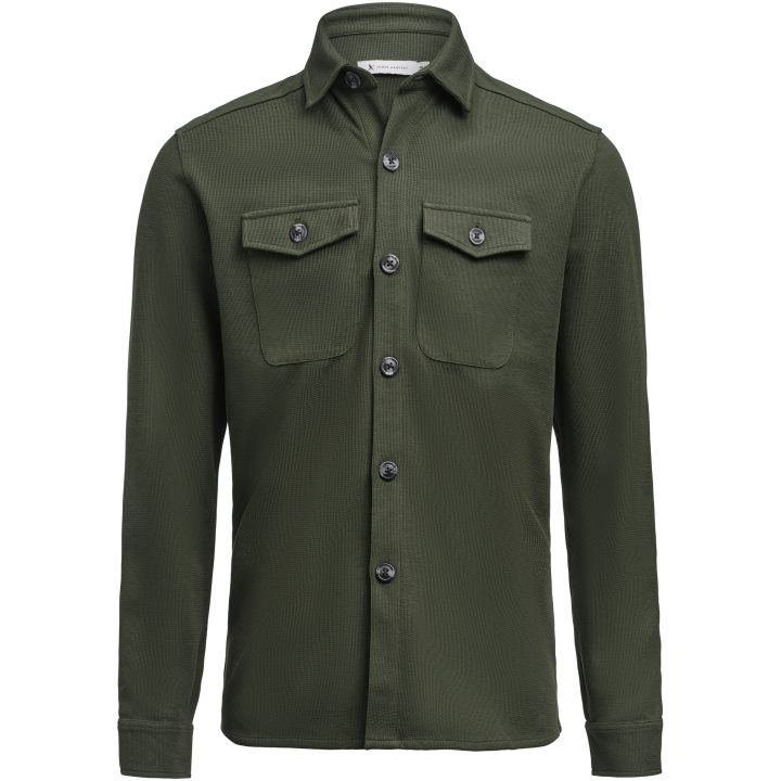 Overshirt Hicksville Tallgrön James Harvest – bild 2