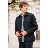 Overshirt Highwoods Marinblå James Harvest – miniatyr 14