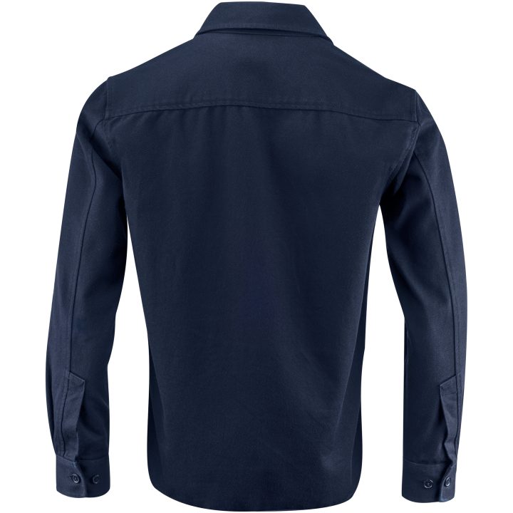 Overshirt Highwoods Marinblå James Harvest – bild 6