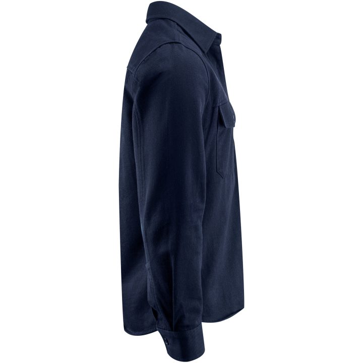 Overshirt Highwoods Marinblå James Harvest – bild 8