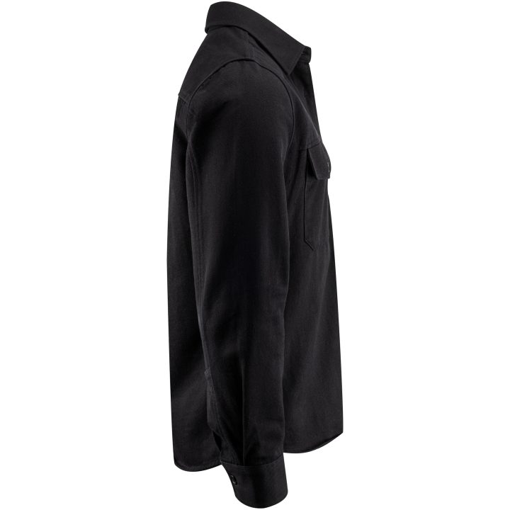 Overshirt Highwoods Svart James Harvest – bild 4