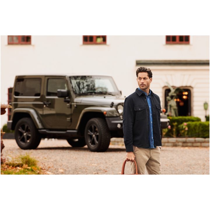 Overshirt Highwoods Svart James Harvest – bild 6
