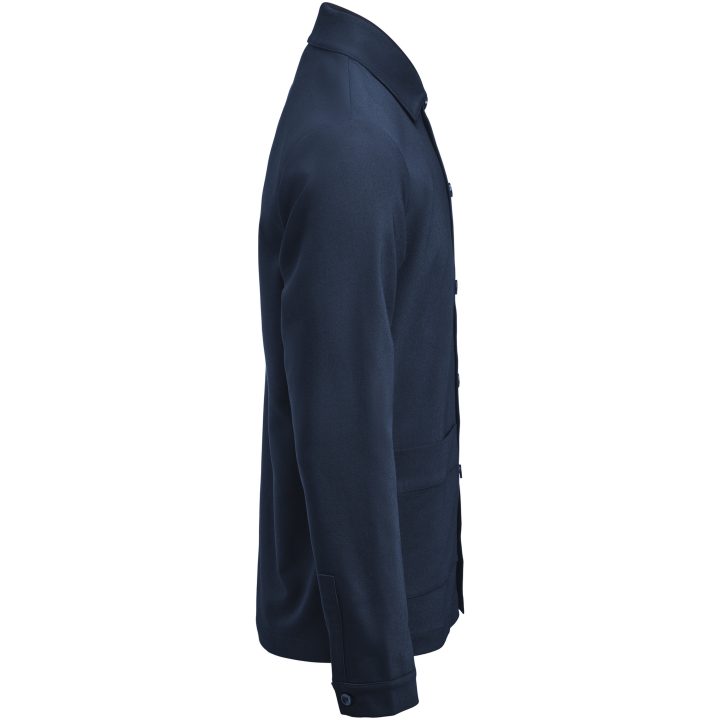 Overshirt Patch Pocket Marinblå J.Harvest & Frost XXS – bild 4