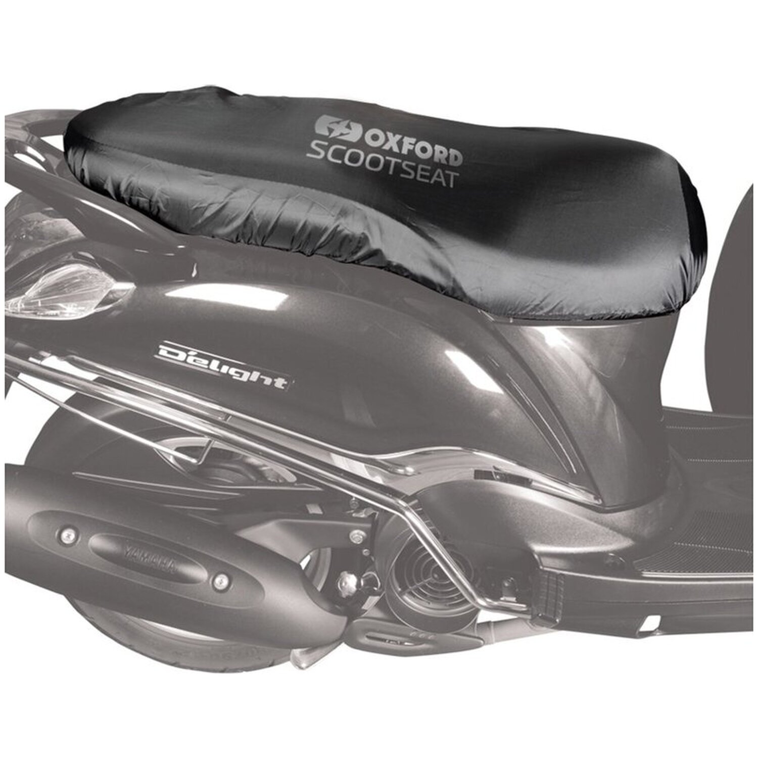 Sätesöverdrag oxford - Sitsskydd scooter svart large