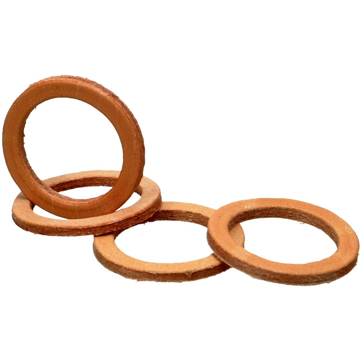 Slangkopplingar mässing grunda - Läderpackning