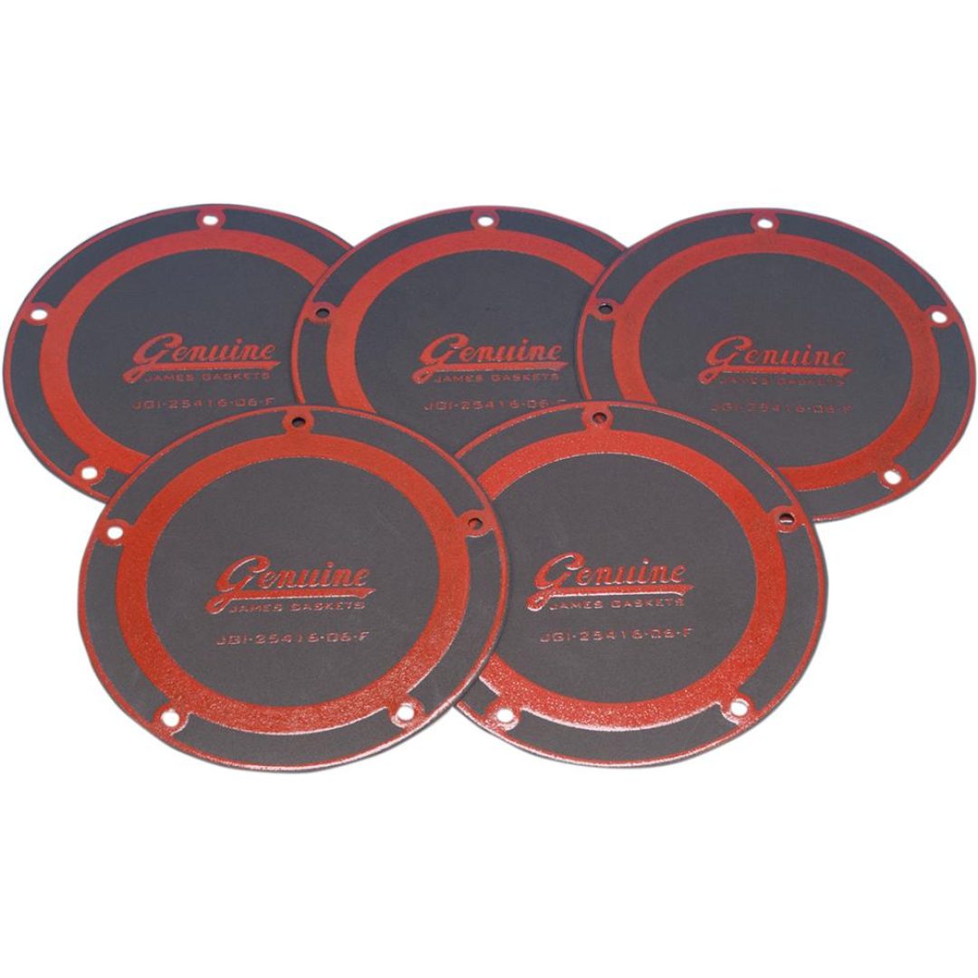 Packning Kopplingskåpa JAMES GASKET Black/Red