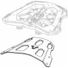 Packningshållare Street Svart SW-MOTECH – miniatyr 3