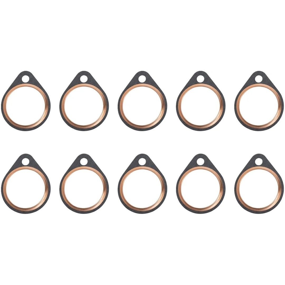 Packningskit Avgassystem Fiber 10-Pack JAMES GASKET 66-84 BT FIRE-RING EX GSK 10PK