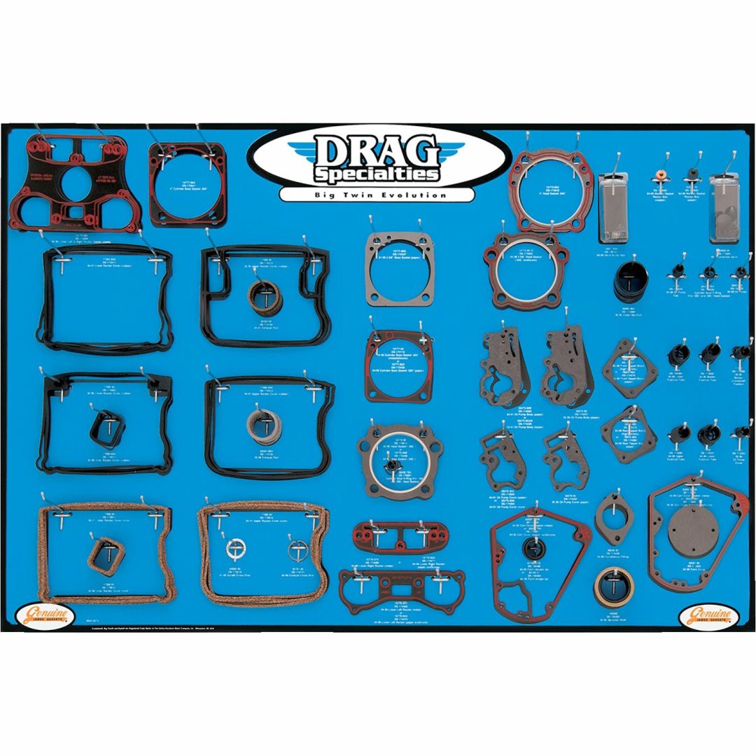 Packningssats Displaybräda Evolution Motors DRAG SPECIALTIES