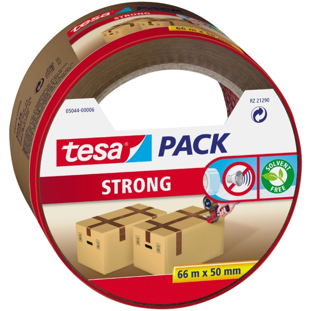 Packtejp 66m TESA Brun L: 66 m