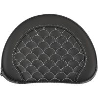 PAD BR CONTOURED DS WHT STITCH
