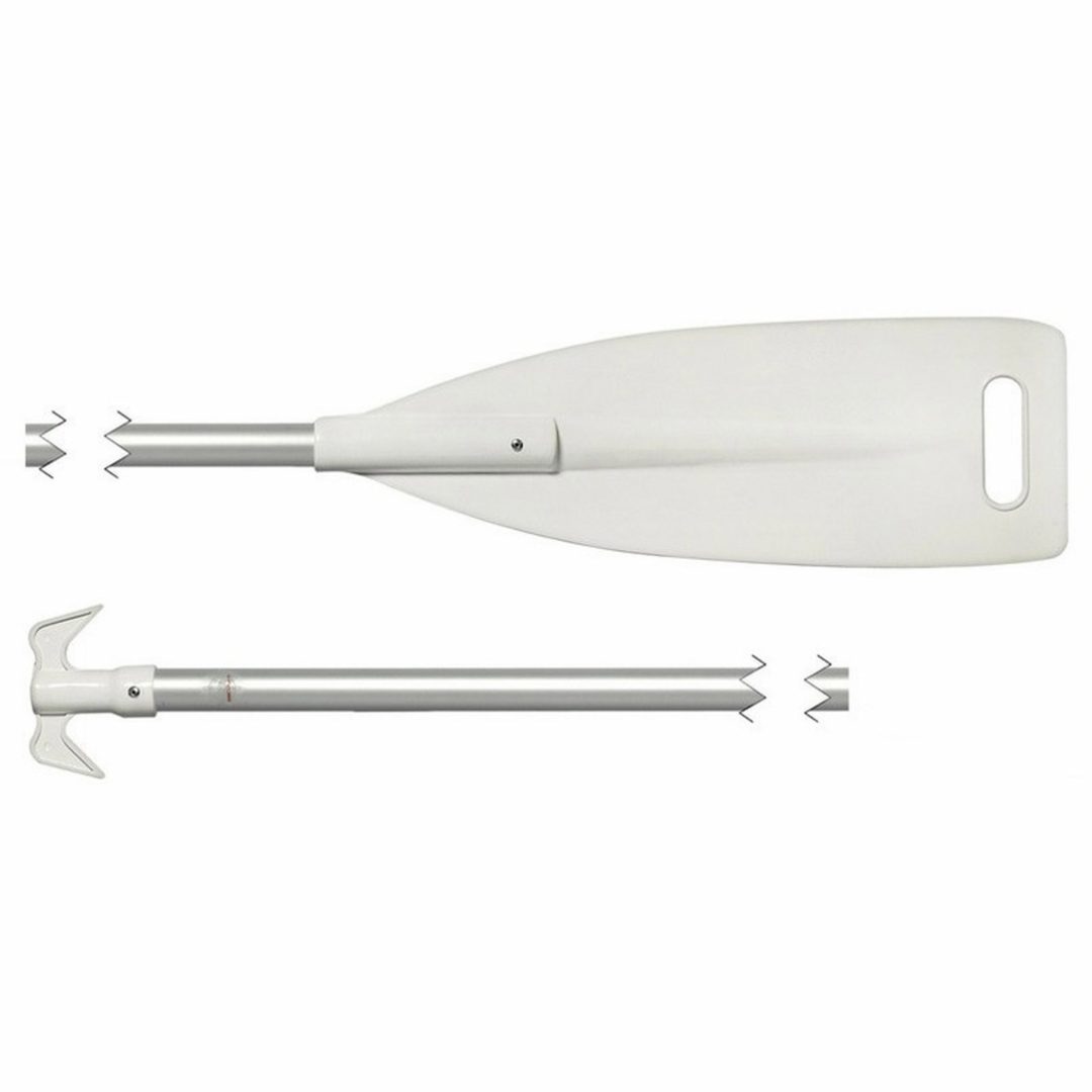 Paddel med båtshake Aluminium ABS-plast Nylon Osculati