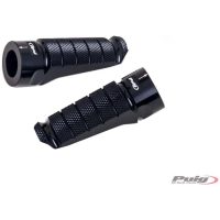 Pair Footrests Hi-Tech Pilot Right/Left C/Black PUIG